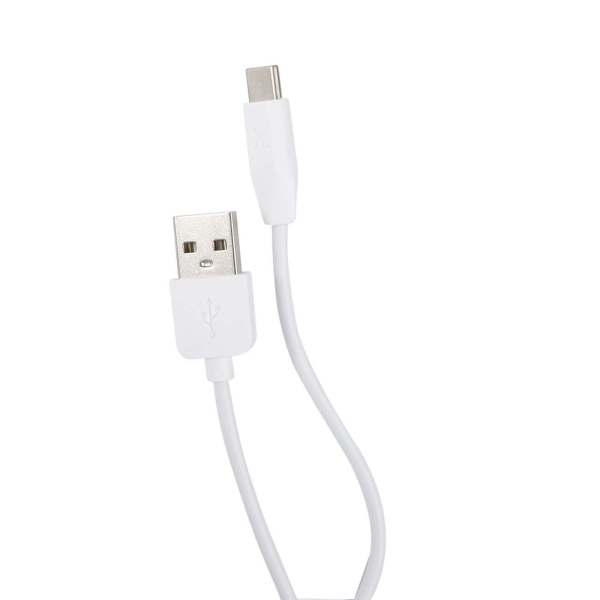 Купить -кабель Hoco RA2, USB - Type-C, 3A, белый-1.jpg